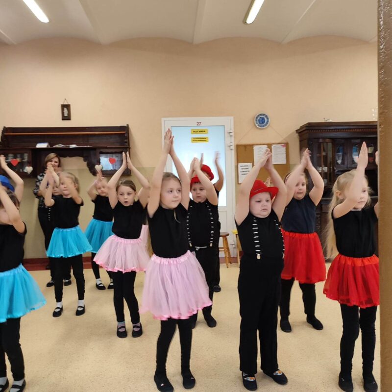 Taniec w wykonaniu przedszkolaków